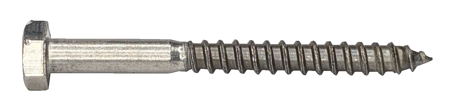 6 x 60 mm Sechskant-Holzschraube Edelstahl A2