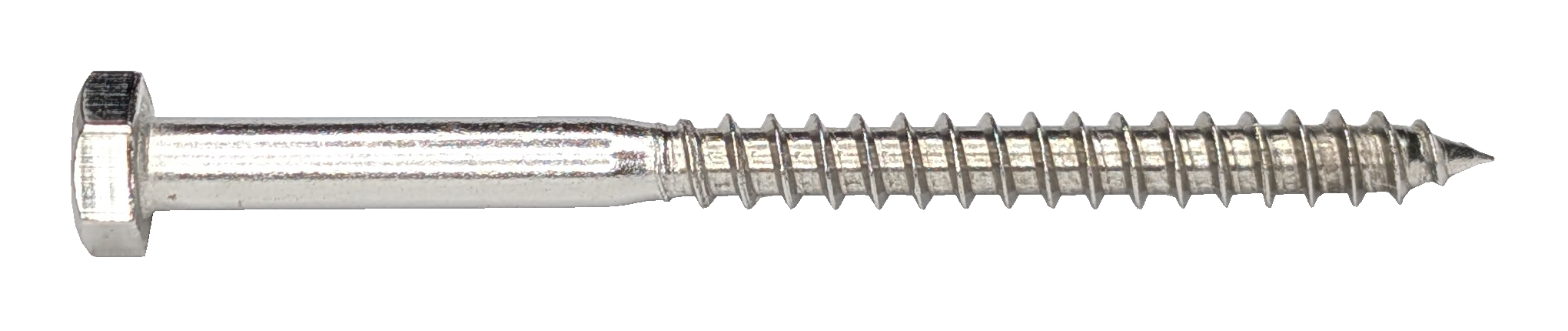 6 x 80 mm Sechskant-Holzschraube Edelstahl A2