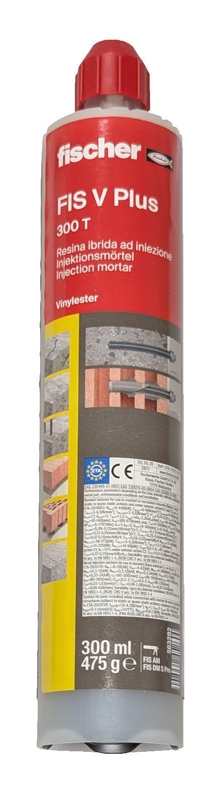 Fischer FIS V Plus 300 T Hochleistungsmörtel