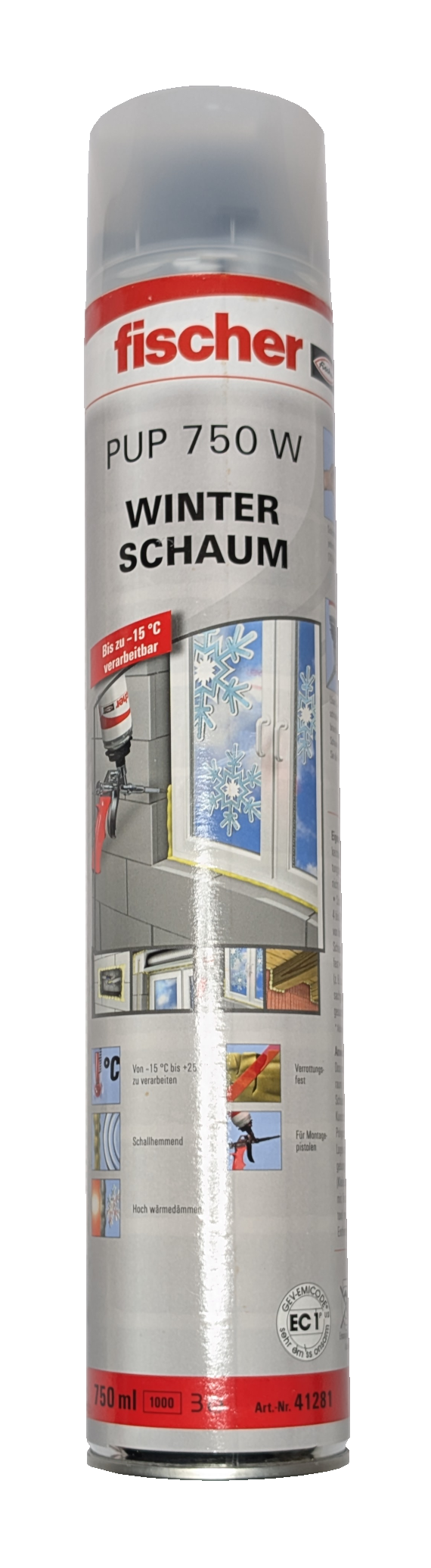 Fischer PUP 750 B3 W Winterschaum, Pistolenschaum