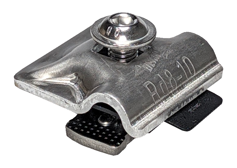 K2 Blitzschutzklemme 8 mm Set