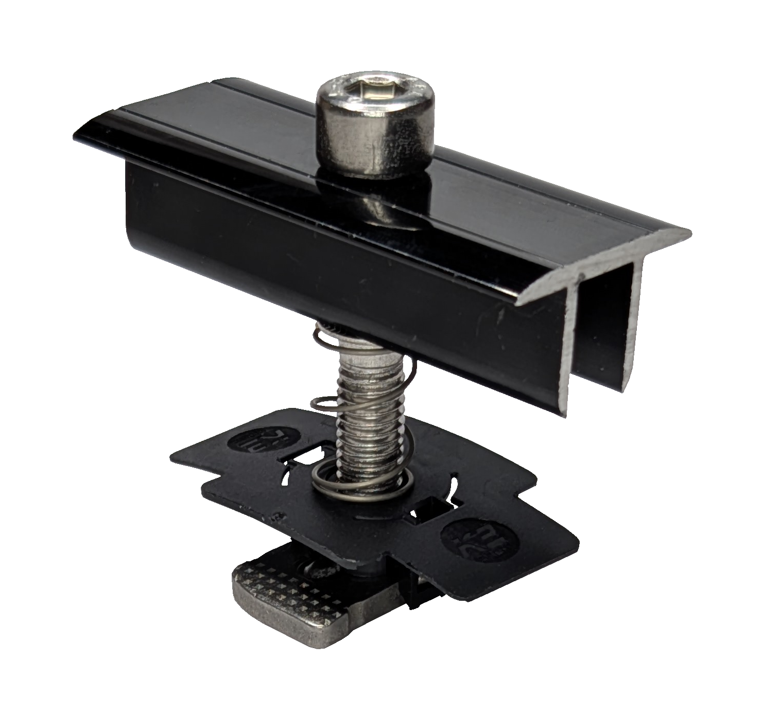 K2 XS Modulmittelklemme schwarz eloxiert, 30 mm - 33 mm