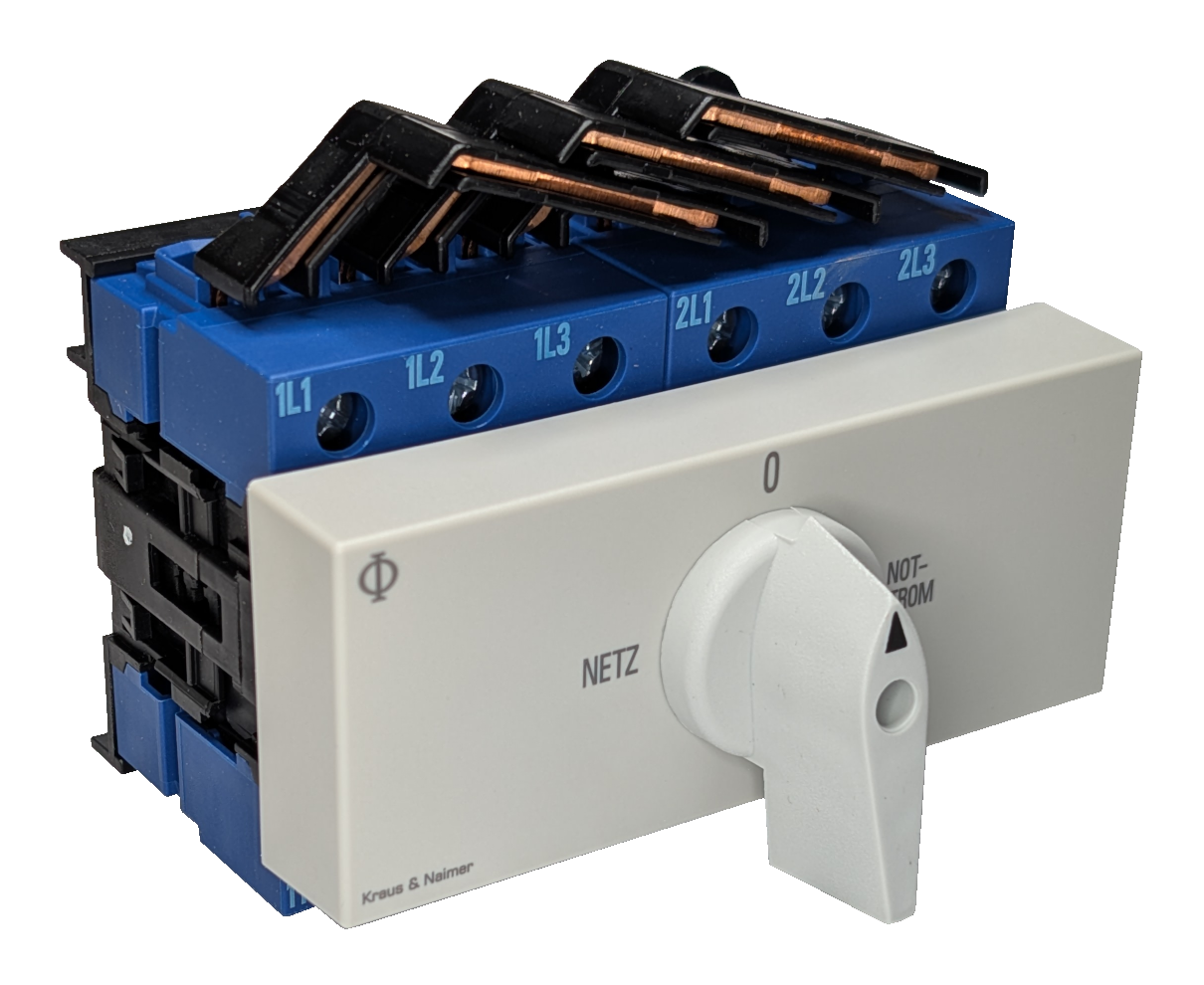 Kraus & Naimer Netz-0-Notstrom Umschalter 3-polig 40 A