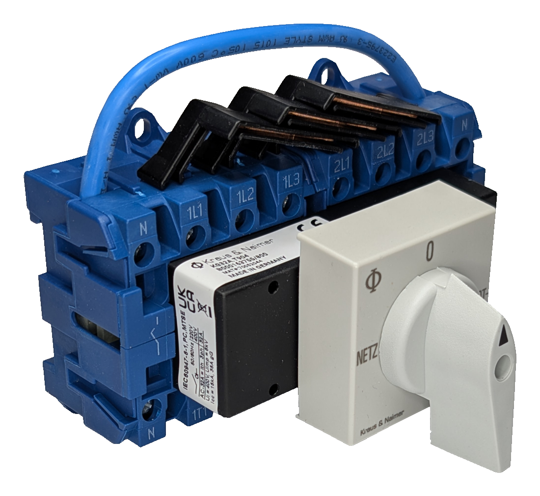 Kraus & Naimer Netz-0-Notstrom Umschalter 4-polig 32 A