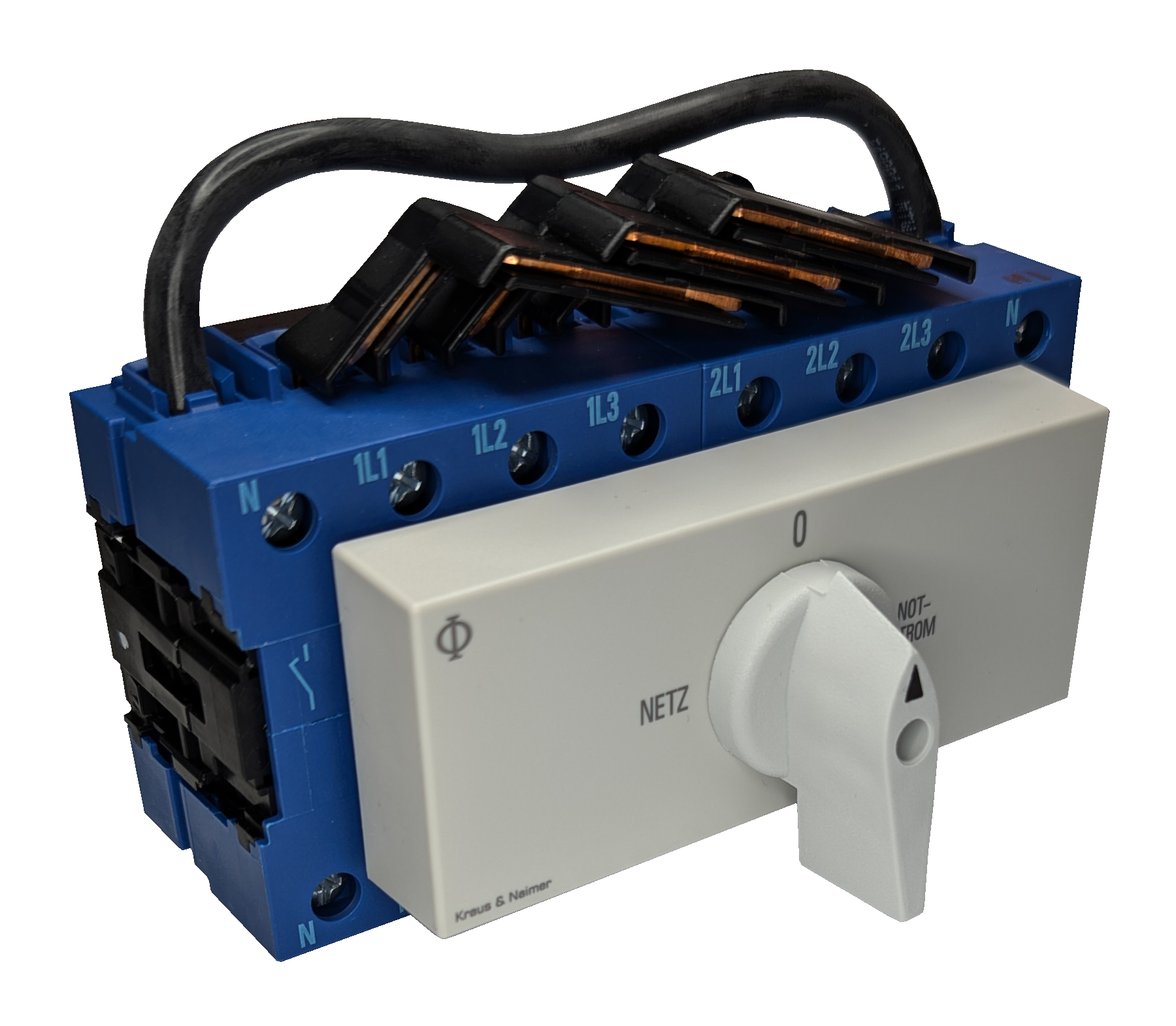 Kraus & Naimer Netz-0-Notstrom Umschalter 4 polig 40 A