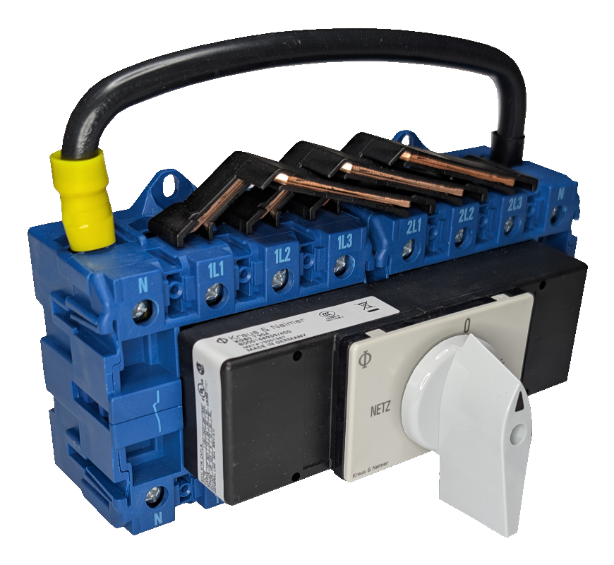 Kraus & Naimer Netz-0-Notstrom Umschalter 4-polig 80 A