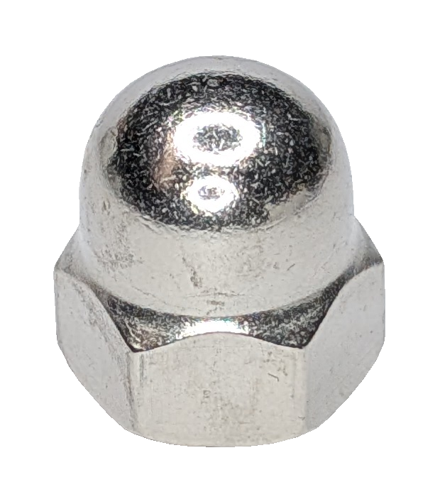M12 Hutmutter hohe Form Edelstahl A2