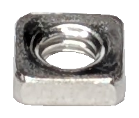 M4 Vierkantmutter niedrige Form Edelstahl A2