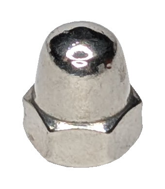 M6 Hutmutter hohe Form Edelstahl A2