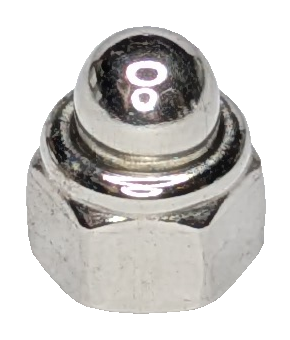 M6 Hutmutter selbstsichernd Edelstahl A2