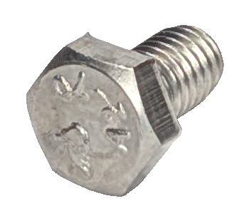 M6 x 10 mm Sechskantschraube Edelstahl A2