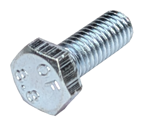 M6 x 16 mm Sechskantschraube Vollgewinde Stahl verzinkt