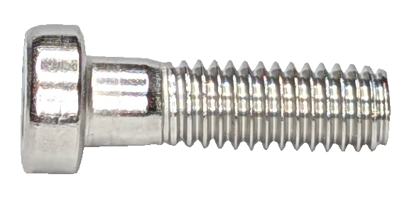 M6 x 20mm Zylinderkopfschraube niedriger Kopf Edelstahl A2