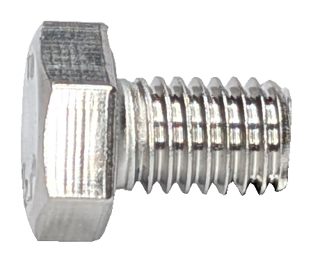 M8 x 12 mm Sechskantschraube Vollgewinde Edelstahl A2