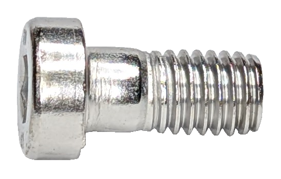 M8 x 16mm Zylinderkopfschraube niedriger Kopf Edelstahl A2