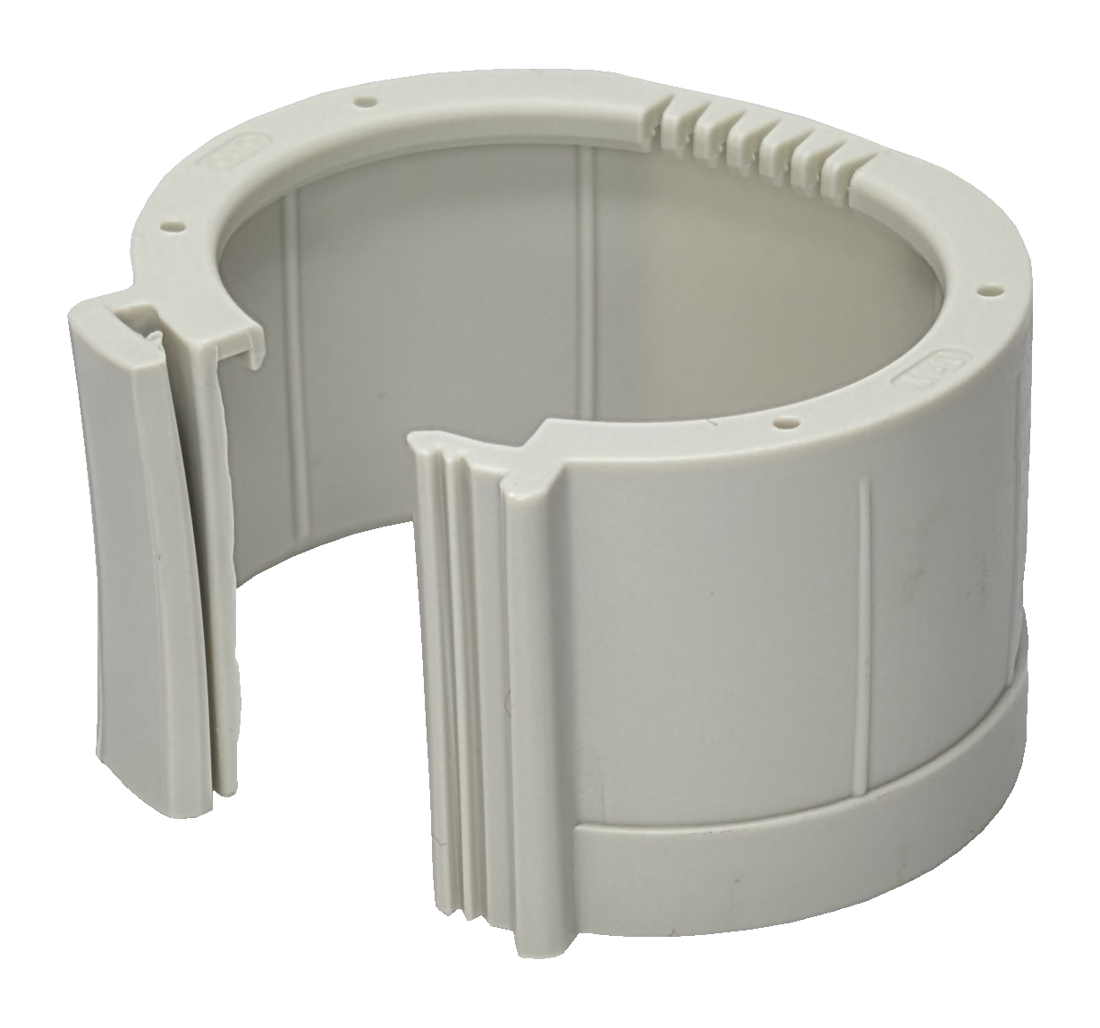 OBO Rohrendtülle M40 teilbar, lichtgrau