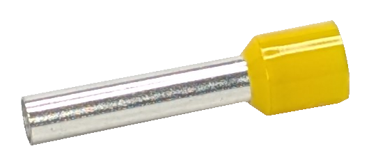Phoenix Contact Aderendhülse 6 mm², gelb, 18 mm