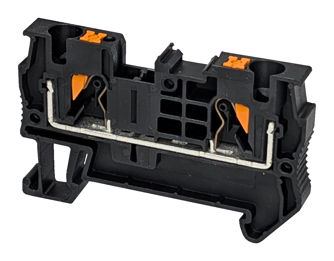 Phoenix Contact Durchgangsklemme PT 4 schwarz