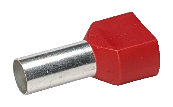 Phoenix Contact Zwillings-Aderendhülse Twin 2x10 mm², rot, 14 mm