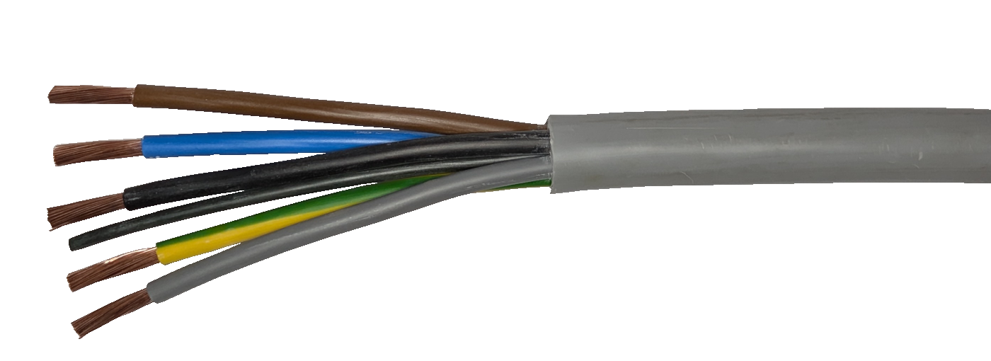 PVC Steuerleitung YSLY-JB 5 x 10 mm² Eca, 100 m