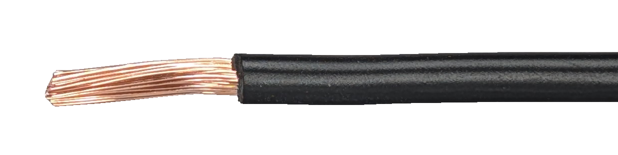 Verdrahtungsleitung 10 mm² schwarz