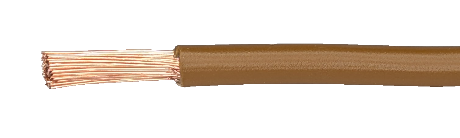 Verdrahtungsleitung 16 mm² braun