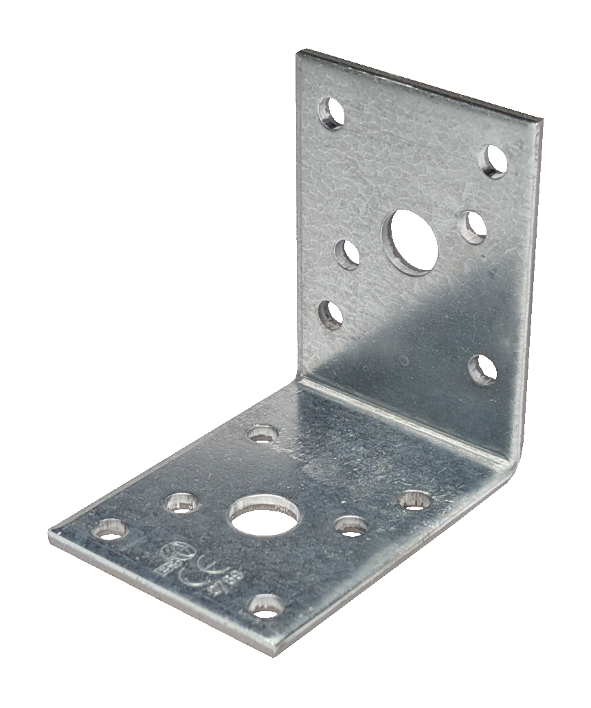 Würth Montagewinkel Typ A 60x60x45 mm - Stahl verzinkt | Lochwinkel